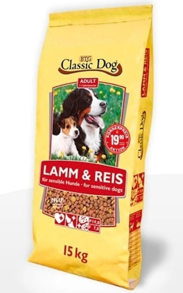  Classic Dog Lamm-Reis 15 Kg