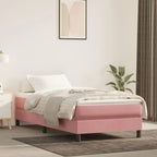  VidaXL Boxspringbett Rosa 90x200 Cm Samt