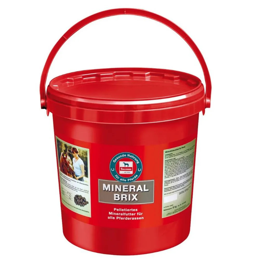  Salvana Mineralbrix Getreidefrei - 8kg Mineralfutter In Leckerliform!