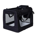  Hundetransportbox Hundetasche Hundebox Faltbare Kleintiertasche (XXL) 90x61x65 Cm Schwarz
