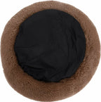  VidaXL Waschbares Hunde- & Katzenkissen Braun 70x70x15 Cm Plüsch