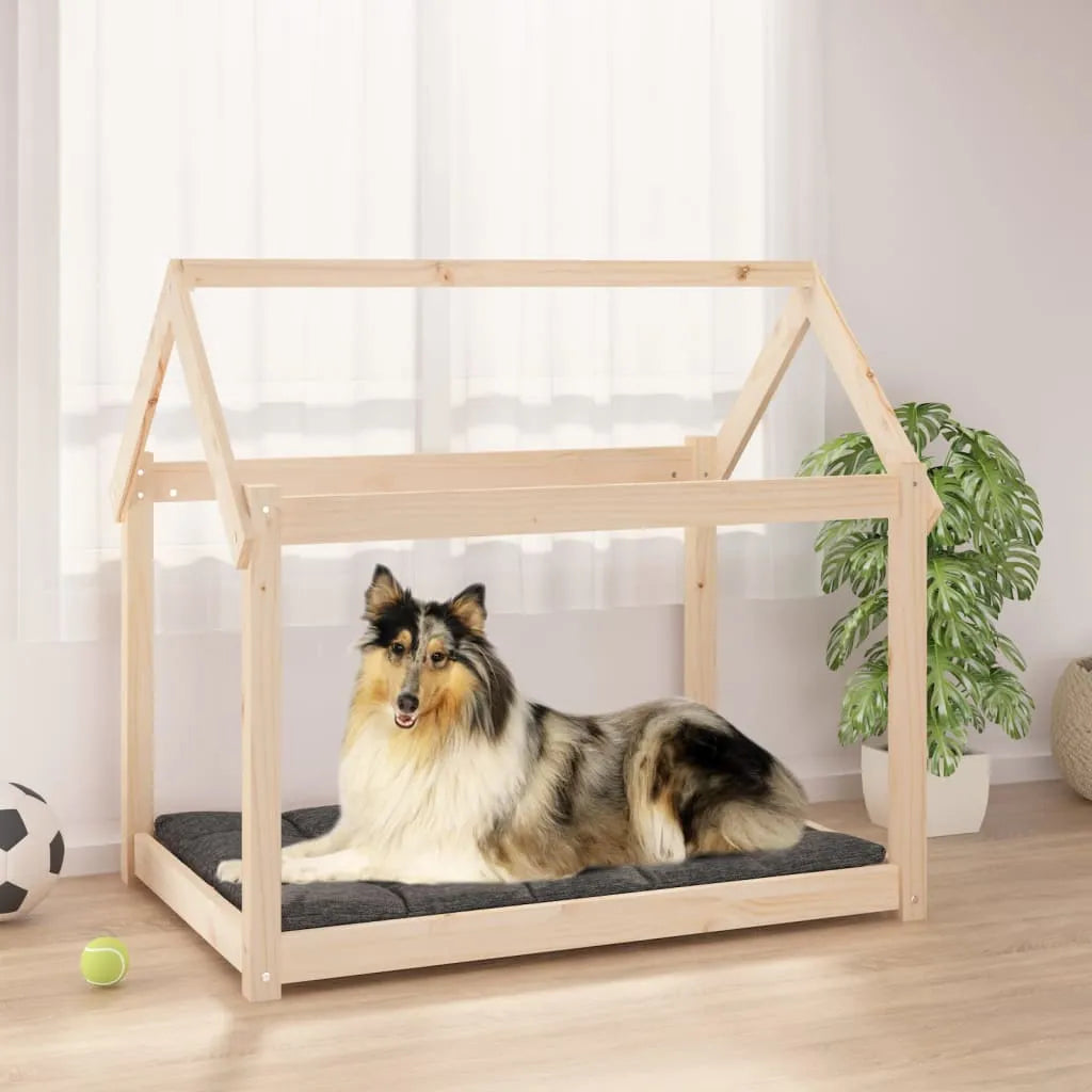  VidaXL Hundebett 101x70x90 Cm Massivholz Kiefer
