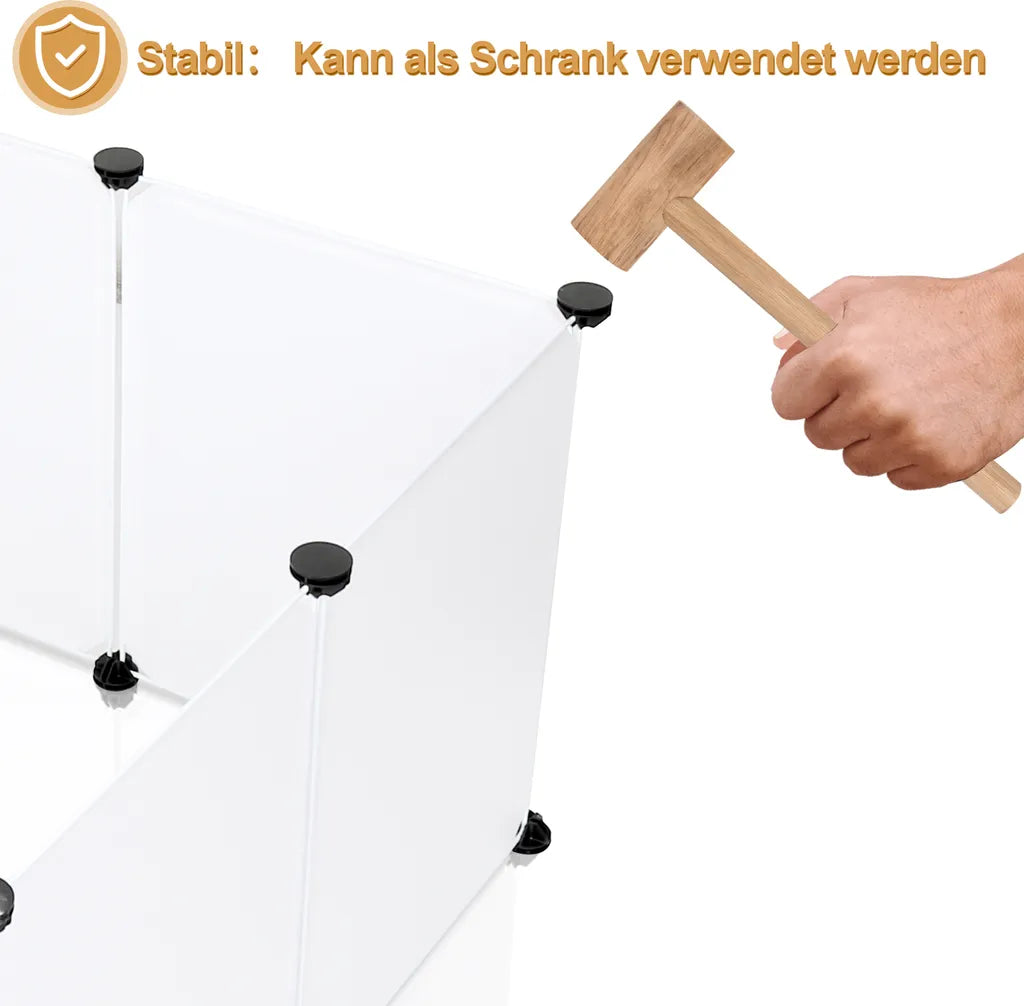  Wolketon Freigehege DIY Hunde Welpenzaun Laufgitter Meerschweinchen Kaefig Welpenauslauf
