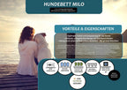  Outdoor Hundebett Milo XL 100 X 75 Cm Wasserfest Und Waschbar