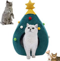  Katzenbett Waschbar Weihnachten Hundebetten Haustierbett Hundesofa Katzensofa Schlafplatz Für Katzen Hunde Mat