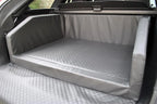  Hundebett Kofferraum Bett Schwarz L (100x80x38cm) Travel Autohundebett Schutzdecke Kunst Leder Autositz