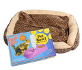  Hunde Set Hundebett Flauschig Tragbar Weich Mit Spielzeug Und Überraschung Für Große Und Kleine Hunde , Hunde Set Wählen:2er Set- Kleine Hunde