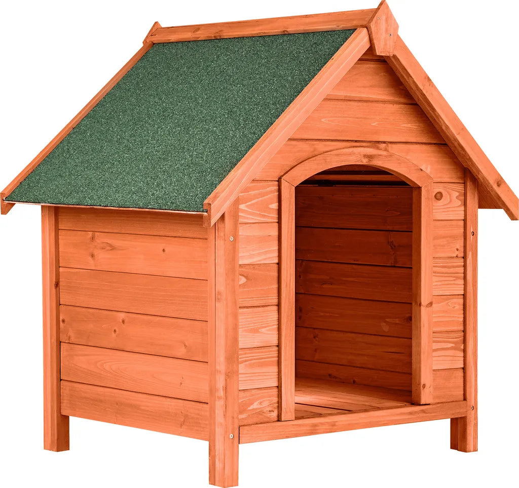  Tectake Hundehütte Bailey 72x65x83cm - Braun