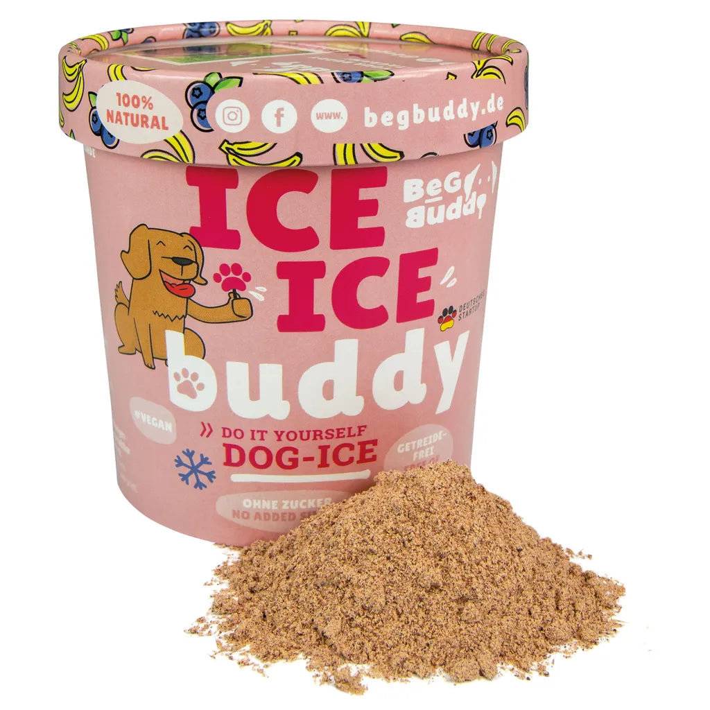  Beg Buddy | Hundeeis Pulver Erdbeere Kokosnuss 66g