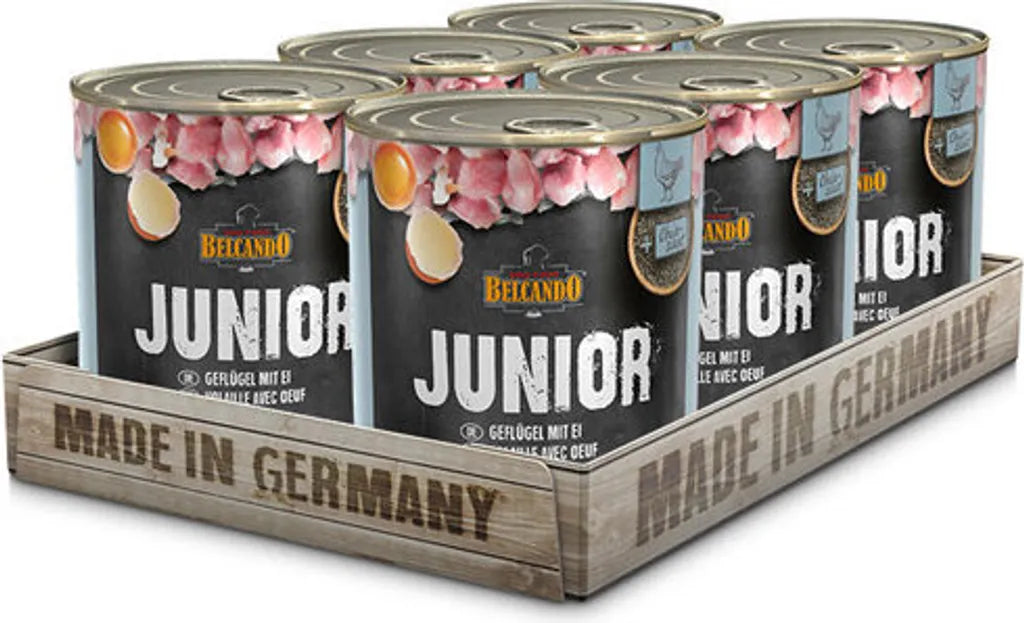  BELCANDO Junior Geflügel & Ei 800 G