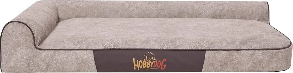  Hobbydog Hundebett Hundekissen Tierbett Katzenbett Hundekorb Schlafplatz - Best - 115 X 80 X 18 Cm [Größe: XXL] - Beige