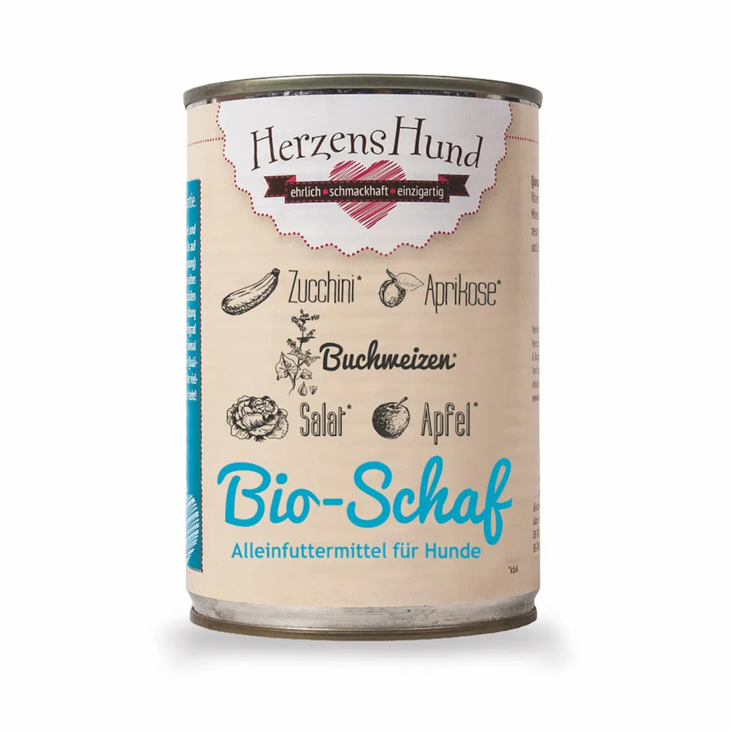  HerzensHund |Schaf MitGemüse | Dose 400g