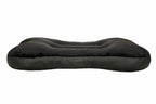  Hundematratze Hundebett Kissen Liegen KNOCHEN Hundekissen Bett Sofa Glamour Schwarz L