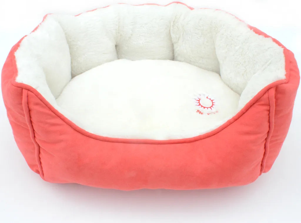  ThermoSwitch Hundebett Andros Koralle/creme L