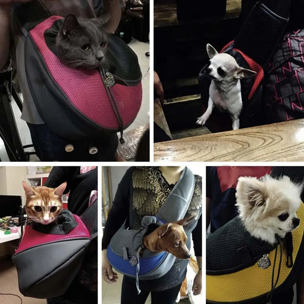  Hundetasche,Hundetragetasche,Katzentragetasche,Tragetasche Transporttasche Transportbox Für Kleine Hunde Und Katzen -um Ihr Tier Sicher Und Komfortabel Zu Halten