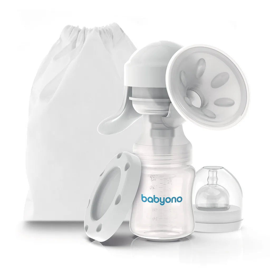  BabyOno Handmilchpumpe Manuelle Milchpumpe Anatomy