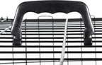 Mucola L Hundetransportbox Hundeklappkäfig Gitter Schwarz