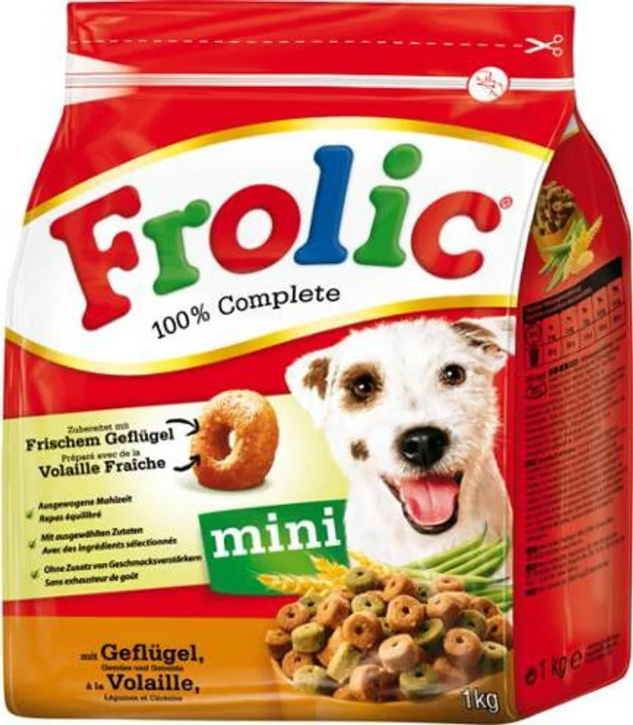  Frolic Mini Mit Geflügel, Gemüse & Getreide (1 Kg)