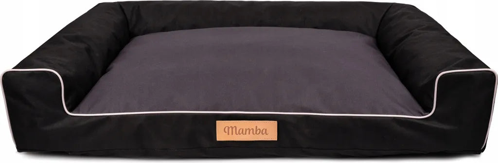  Hundebett XL Schwarz Hundesofa Hundeliege Hundekissen Hundekorb 100x65 Cm