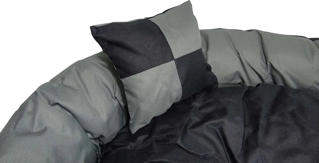  2in1 Hundebett XXL - Kuscheliges, Waschbares Hundekorb Big Tier Sofa - Größe XL 150x120x25cm