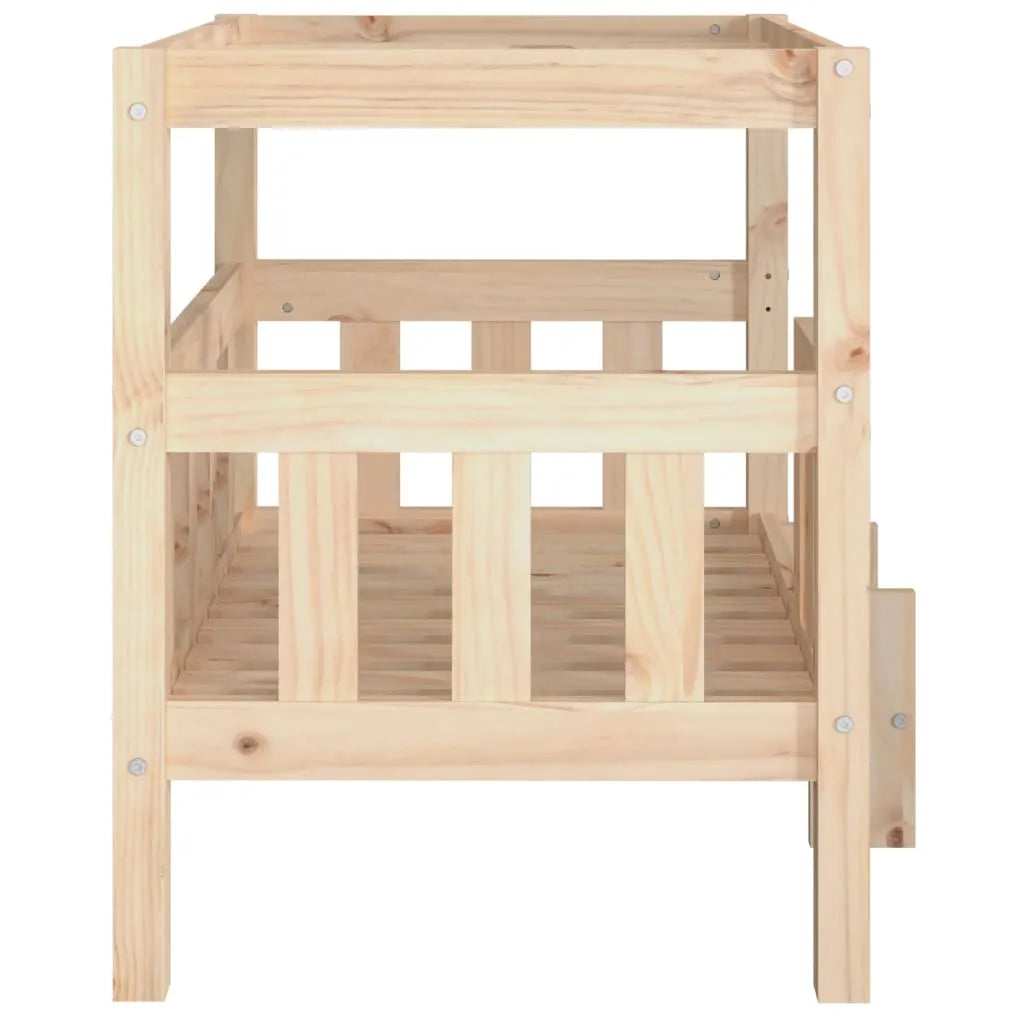  VidaXL Hundebett 75,5x63,5x70 Cm Massivholz Kiefer