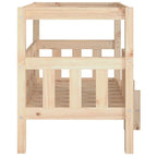  VidaXL Hundebett 75,5x63,5x70 Cm Massivholz Kiefer