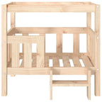  VidaXL Hundebett 75,5x63,5x70 Cm Massivholz Kiefer