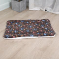 1X Katzenbett Matte Hundebetten Haustier Schlafmatte Weich Flanell Wolle Decke Für Kleine Große Hunde Katzen Doppelseitige Verwendung(E)