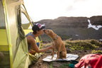  Ruffwear Highlands Pad Bett Cloudbust Gray, Größe:M