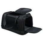  TRIXIE Flugtasche Für Hunde Plane 44x28x25 Cm Schwarz