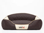  Haustierbett Katzenbett Hundematratze Hundekissen 110x85x30 Braun Beige Collie Cocker Spaniel Lowland Schäferhund Boxer German Schäferhund Labrador Pudel