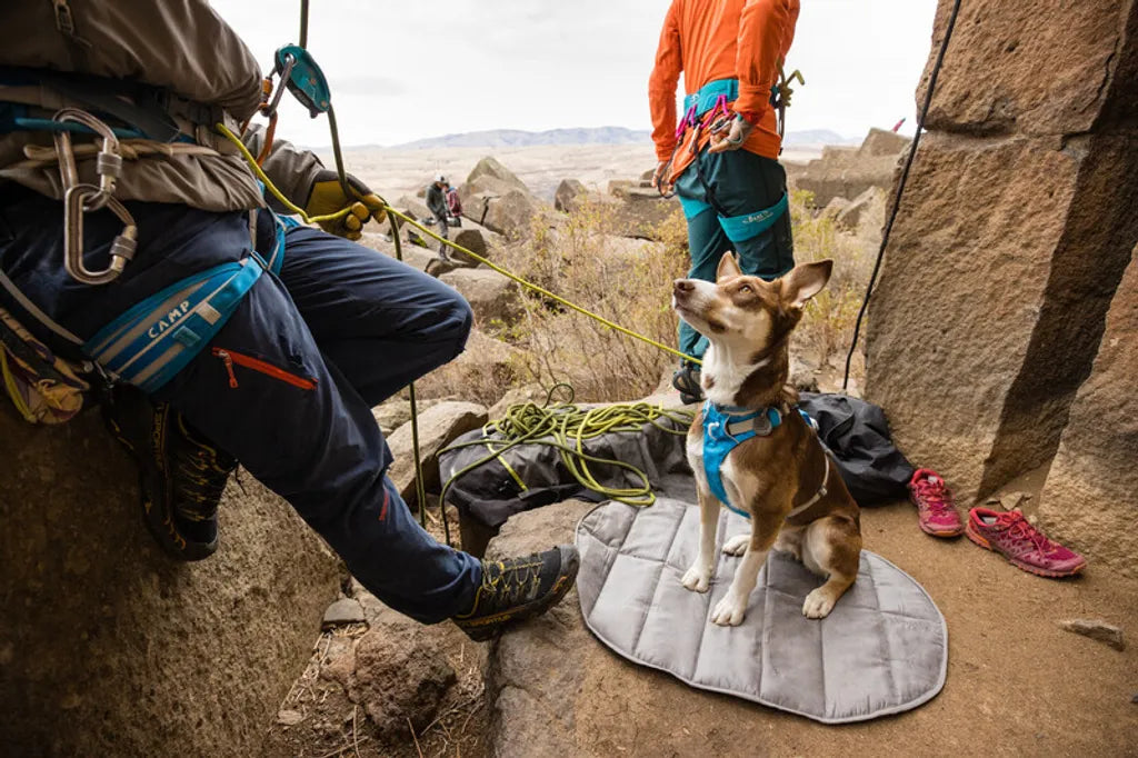  Ruffwear Highlands Pad Bett Cloudbust Gray, Größe:M