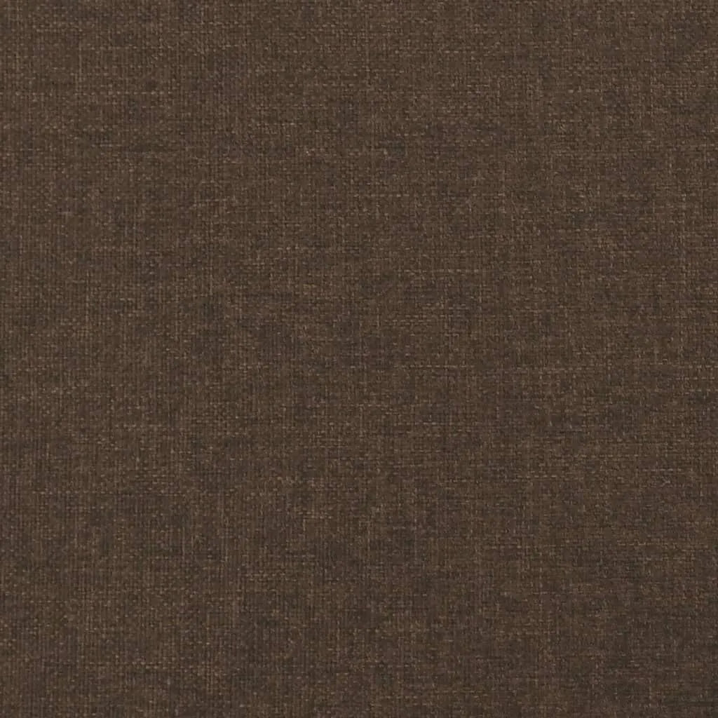 VidaXL Boxspringbett Dunkelbraun 120x200 Cm Stoff