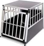  Zoomundo Hundetransportbox / Kofferraumbox Aus Aluminium - 1-Türig Premium