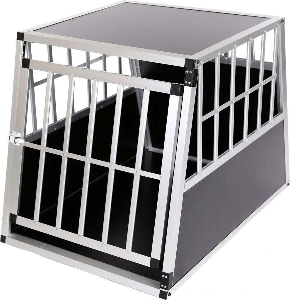  Zoomundo Hundetransportbox / Kofferraumbox Aus Aluminium - 1-Türig Premium