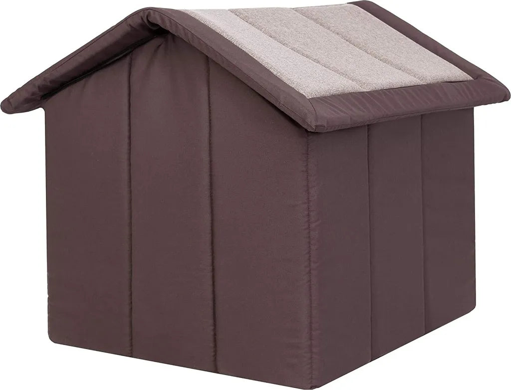  Hobbydog Hundehaus Hundehütte Schlafplatz Beruigungsplatz Beruigungshöhle Cappuccino Braun R5 70 X 60 X 63 Cm