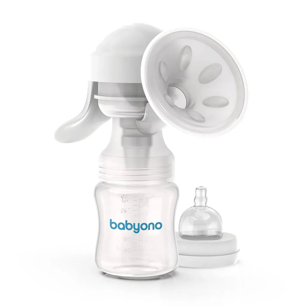  BabyOno Handmilchpumpe Manuelle Milchpumpe Anatomy