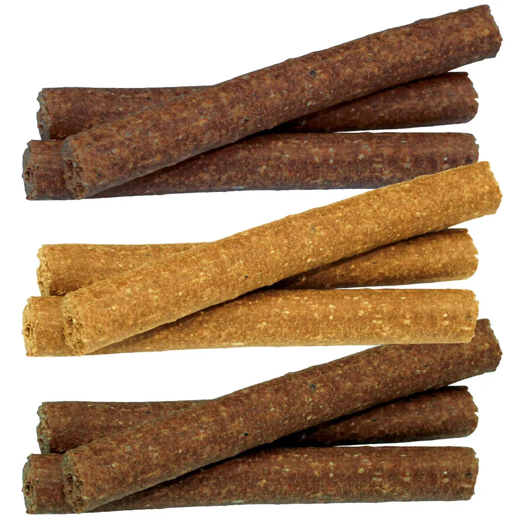  6x200g Harte Kaustangen - Set Aus Reis-Kartoffel-Teig - Pferd - Lamm - Kleine Brotzeit