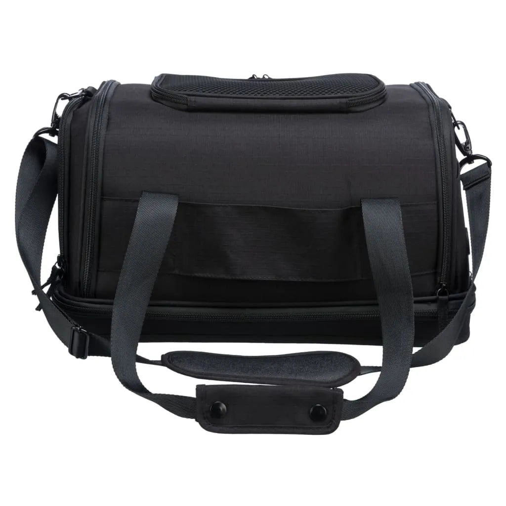  TRIXIE Flugtasche Für Hunde Plane 44x28x25 Cm Schwarz