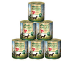  Dehner Best Nature Hundefutter Adult, Rind Und Pute Mit Karotten, 6 X 800 G (4.8 Kg)