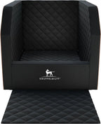 Knuffelwuff Auto KFZ Hunde Sitzschutz Cargo Für Den Rücksitz 60 X 78 X 50cm Schwarz