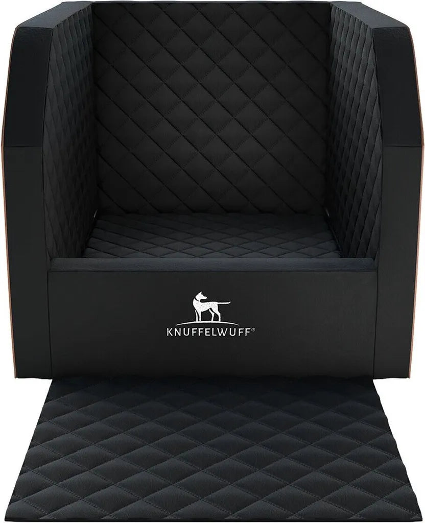  Knuffelwuff Auto KFZ Hunde Sitzschutz Cargo Für Den Rücksitz 60 X 78 X 50cm Schwarz