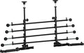  Pawhut Hundeschutzgitter Auto Hundegitter Trenngitter Für Hunde Autotrennwand Mit Rutschfesten PVC-Füße Auto Schutzgitter Kofferraumgitter Verstellbar Stahl ABS Schwarz 85-140 X 40-50 Cm