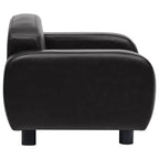  VidaXL Hundesofa Schwarz 80x50x40 Cm Kunstleder