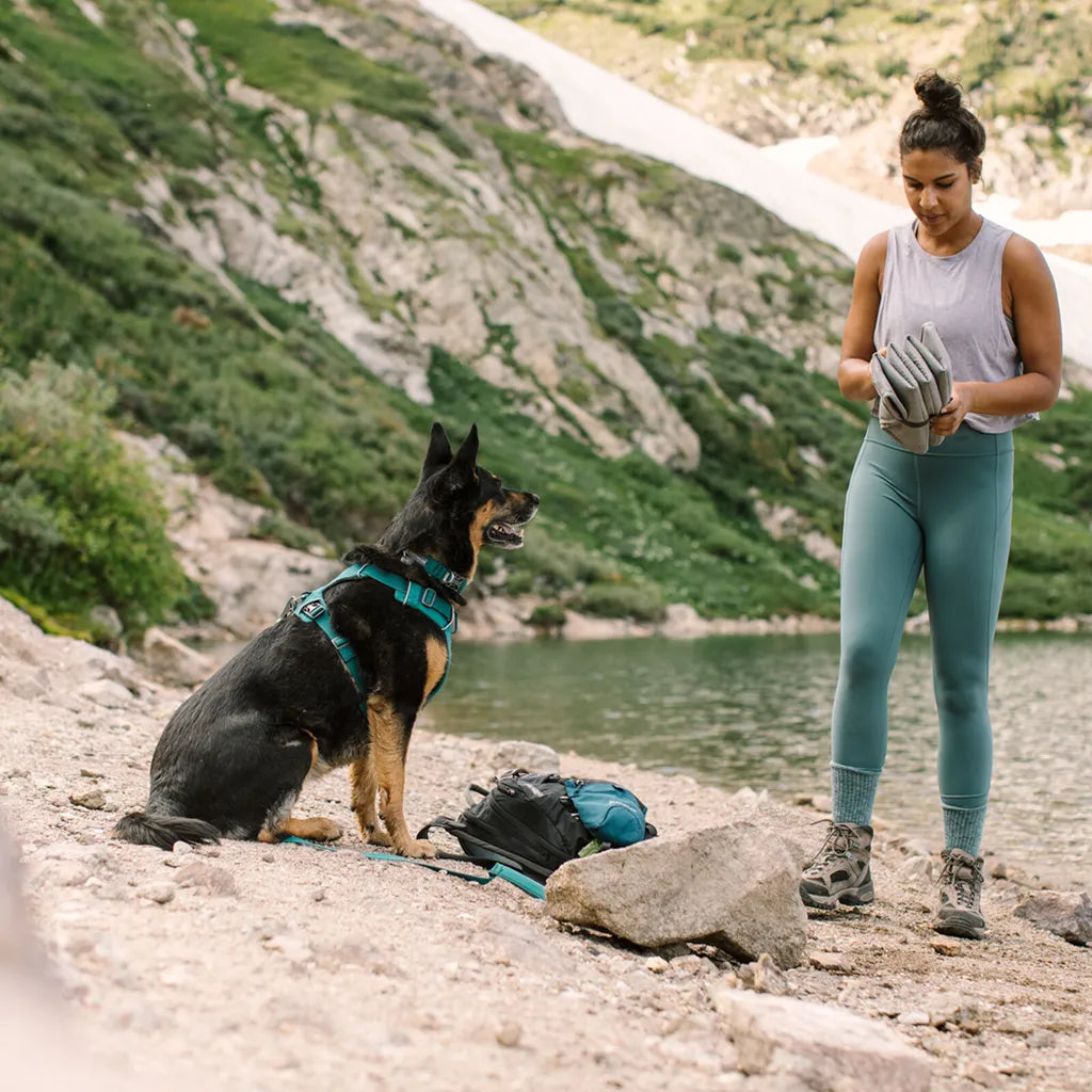  Ruffwear Highlands Pad Bett Cloudbust Gray, Größe:M