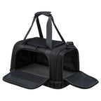  TRIXIE Flugtasche Für Hunde Plane 44x28x25 Cm Schwarz