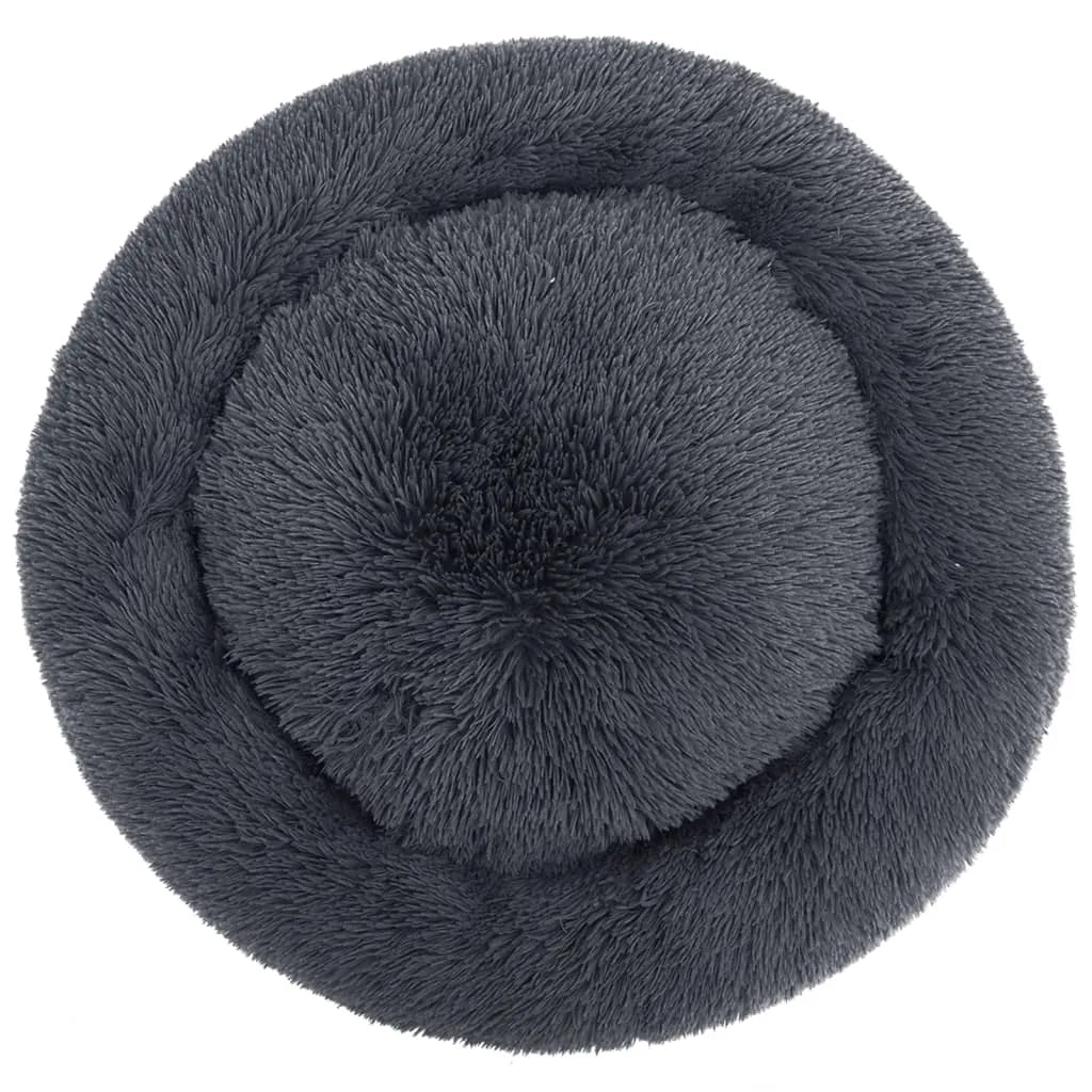  VidaXL Waschbares Hunde- & Katzenkissen Dunkelgrau 90x90x16 Cm Plüsch