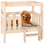  VidaXL Hundebett 75,5x63,5x70 Cm Massivholz Kiefer