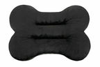  Hundematratze Hundebett Kissen Liegen KNOCHEN Hundekissen Bett Sofa Glamour Schwarz L