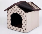  Hundehöhle Katzenhöhle Hundebett Katzenbett Hundehaus Schlafplatz Hundekorb Hund Haus Hundehütte Beige In Den Pfoten R4: 60 X 55 X 60 Cm